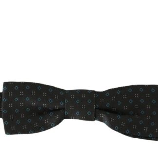 Dolce & Gabbana - Elegant Silk Bow Tie in Bronze Elegance