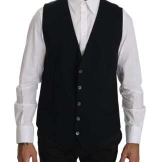 Dolce & Gabbana - Elegant Black Slim Fit Martini Suit Set