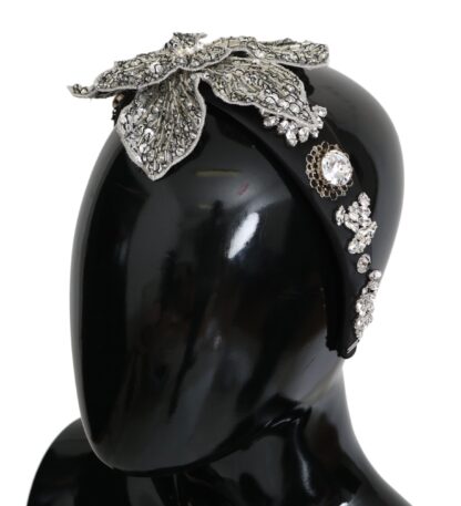 Dolce & Gabbana - Elegant Crystal-Embellished Tiara Headband