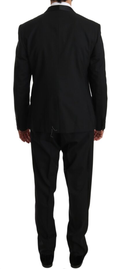 Dolce & Gabbana - Elegant Black Slim Fit Martini Suit Set