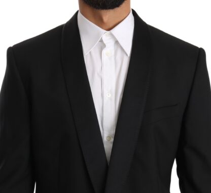 Dolce & Gabbana - Elegant Black Slim Fit Martini Suit Set