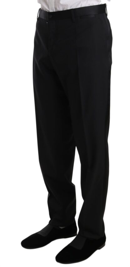 Dolce & Gabbana - Elegant Black Slim Fit Martini Suit Set