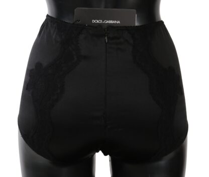 Dolce & Gabbana - Elegant Silk Blend Black Underwear