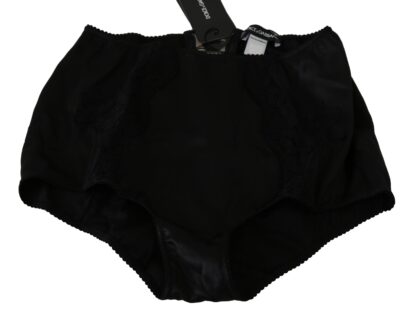 Dolce & Gabbana - Elegant Silk Blend Black Underwear