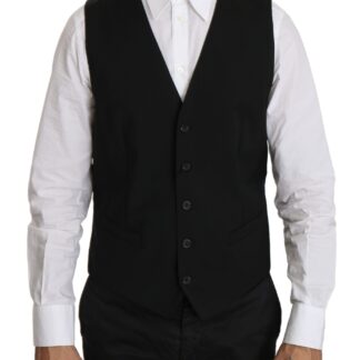 Dolce & Gabbana - Elegant White Cotton Gold Fit Shirt