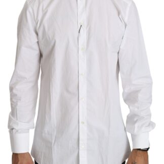 Dolce & Gabbana - Elegant Blue Cotton Casual Shirt