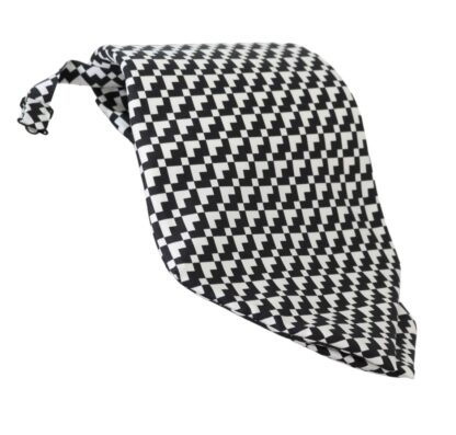 Dolce & Gabbana - Elegant Black Patterned Silk Tie