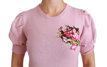 Dolce & Gabbana - Elegant Embroidered Virgin Wool Blouse