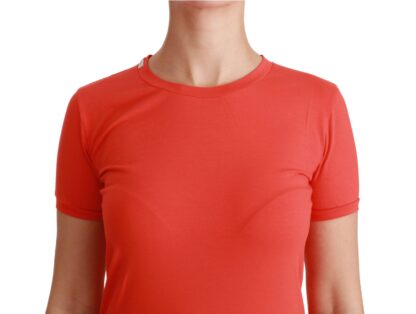 Dolce & Gabbana - Elegant Red Crewneck Short Sleeve Tee