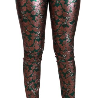 Dolce & Gabbana - Elegant Silk Puppy Dog Print Pants