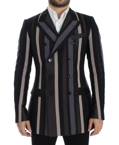 Dolce & Gabbana - Elegant Striped Wool Slim Fit Blazer