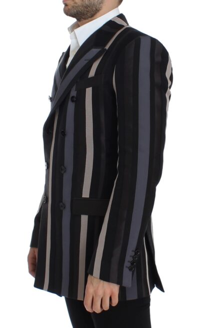 Dolce & Gabbana - Elegant Striped Wool Slim Fit Blazer