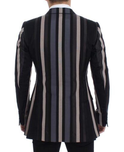 Dolce & Gabbana - Elegant Striped Wool Slim Fit Blazer