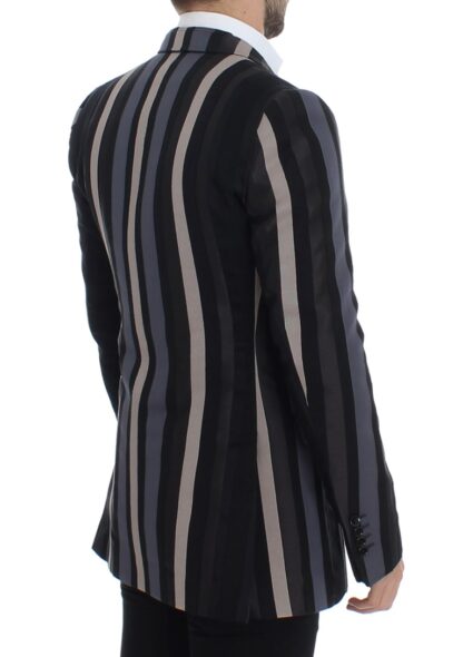 Dolce & Gabbana - Elegant Striped Wool Slim Fit Blazer