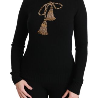 Dolce & Gabbana - Elegant Black Stretch Blouse Top