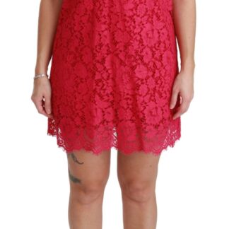 Dolce & Gabbana - Chic Red Wool Shift Mini Dress