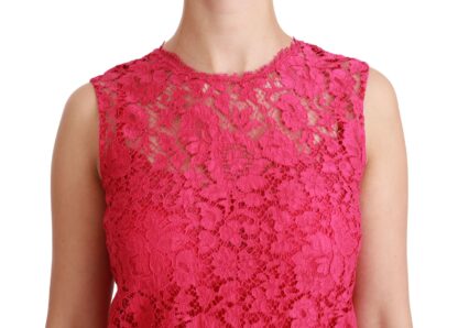 Dolce & Gabbana - Shocking Pink Mini Bodycon Dress