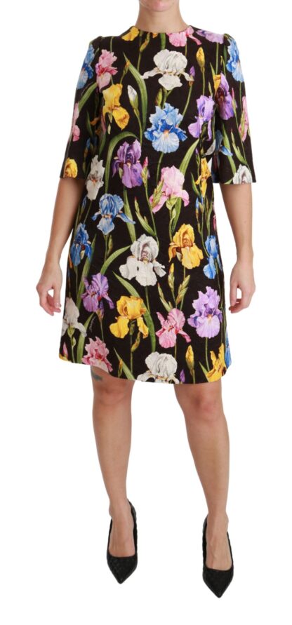 Dolce & Gabbana - Floral Brocade Shift Mini Dress