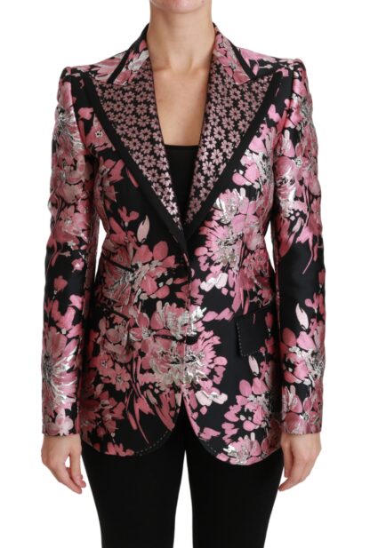 Dolce & Gabbana - Elegant Floral Jacquard Blazer