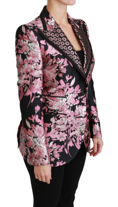 Dolce & Gabbana - Elegant Floral Jacquard Blazer