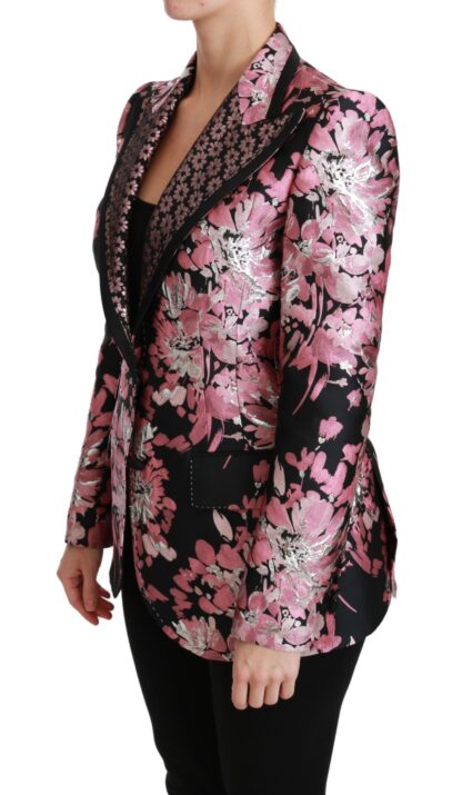 Dolce & Gabbana - Elegant Floral Jacquard Blazer