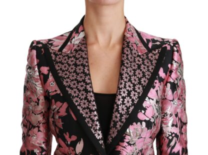 Dolce & Gabbana - Elegant Floral Jacquard Blazer