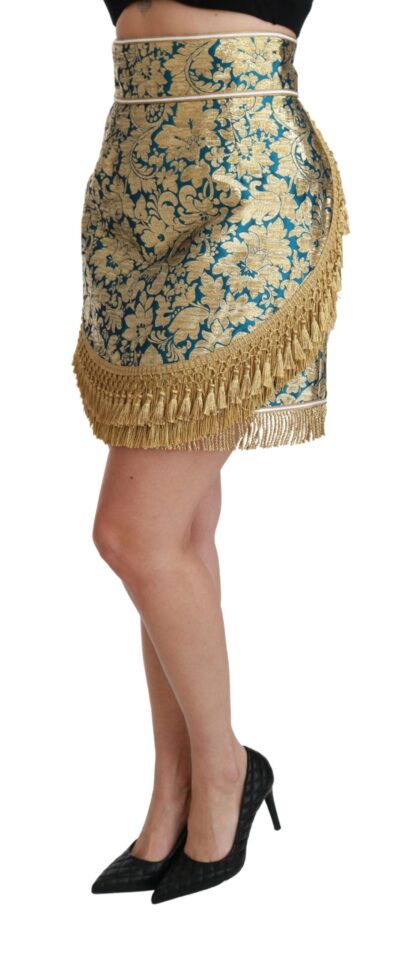 Dolce & Gabbana - Elevate Your Wardrobe with Our Exquisite Gold Skirt