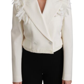 Dolce & Gabbana - Elegant Floral Brocade Blazer Coat Jacket