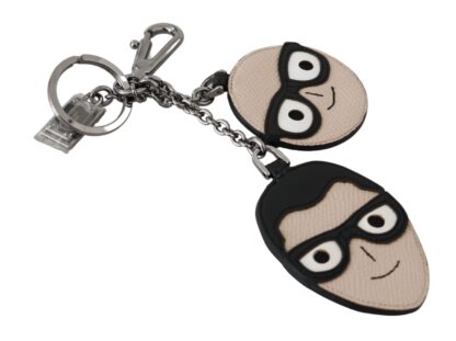 Dolce & Gabbana - Stunning Multi-Tone Leather Keychain