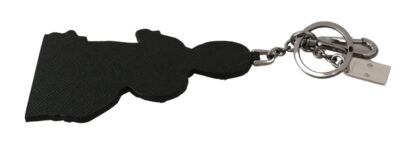 Dolce & Gabbana - Elegant Tricolor Leather Keychain