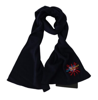 Dolce & Gabbana - Elegant Virgin Wool Men's Scarf