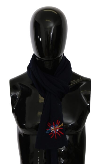 Dolce & Gabbana - Elegant Virgin Wool Men's Scarf