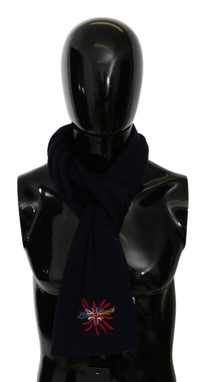 Dolce & Gabbana - Elegant Virgin Wool Men's Scarf