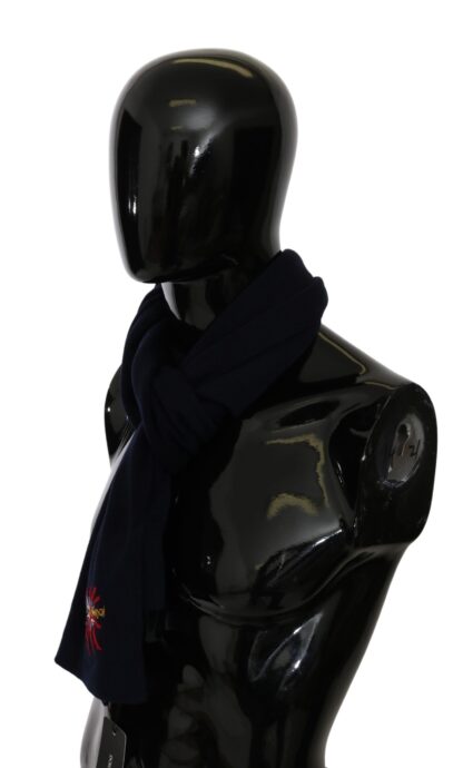 Dolce & Gabbana - Elegant Virgin Wool Men's Scarf