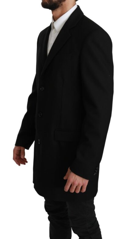 Dolce & Gabbana - Elegant Black Wool Formal Blazer