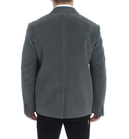 Dolce & Gabbana - Elegant Gray Manchester Blazer Jacket