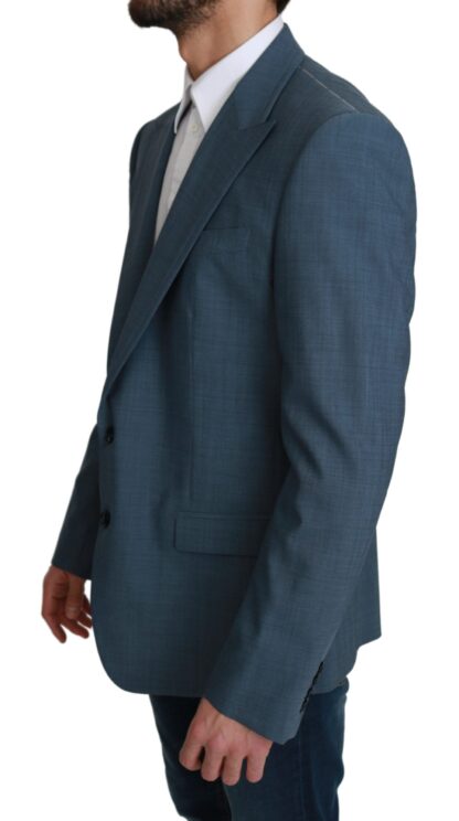 Dolce & Gabbana - Elegant Light Blue Slim Fit Blazer