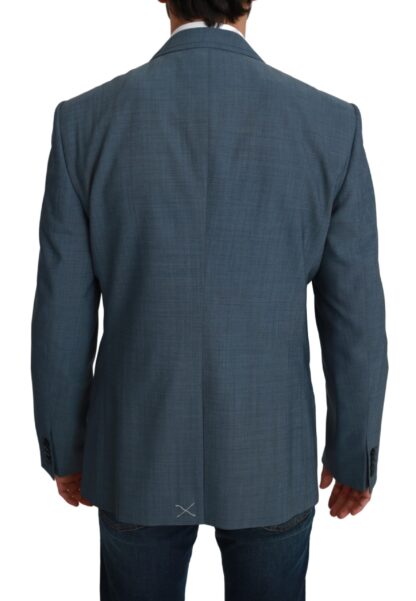 Dolce & Gabbana - Elegant Light Blue Slim Fit Blazer