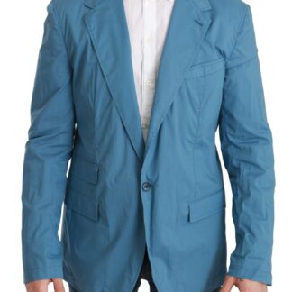 Dolce & Gabbana - Elegant Light Blue Slim Fit Blazer