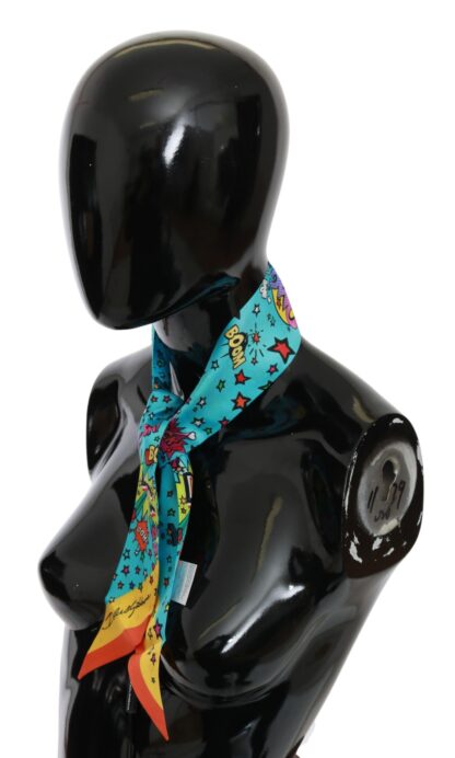 Dolce & Gabbana - Elegant Multicolor Silk Scarf