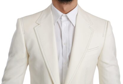 Dolce & Gabbana - Elegant Slim Fit Virgin Wool Blazer