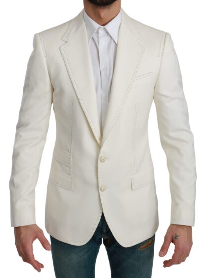 Dolce & Gabbana - Elegant Slim Fit Virgin Wool Blazer