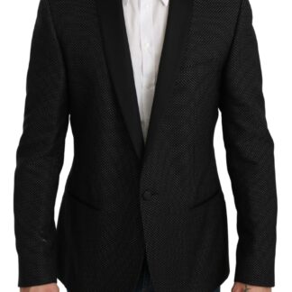 Dolce & Gabbana - Elegant Bordeaux Taormina Cashmere Blazer