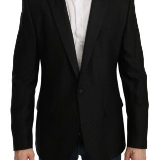 Dolce & Gabbana - Elegant Black Slim Fit Formal Blazer