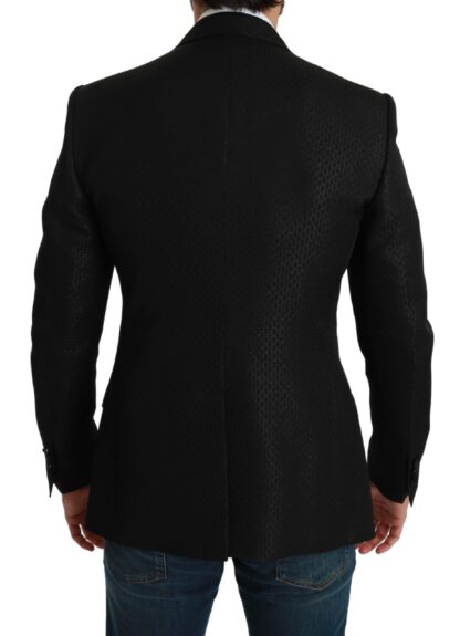 Dolce & Gabbana - Slim Fit Martini Black Blazer Jacket