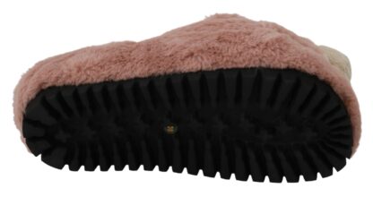 Dolce & Gabbana - Chic Pink Bear House Slippers by D&G