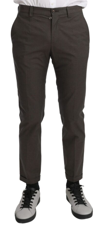 Dolce & Gabbana - Elegant Brown Casual Pants