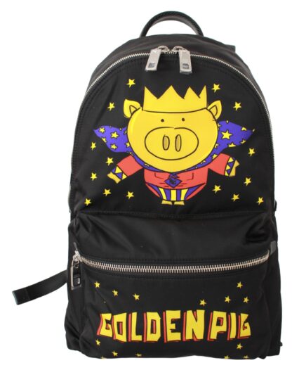 Dolce & Gabbana - Golden Pig Motif Luxe Backpack