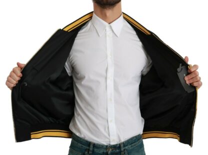 Dolce & Gabbana - Multicolor Motive Bomber Style Jacket