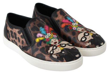 Dolce & Gabbana - Elegant Leopard Print Loafers for Sophisticated Style